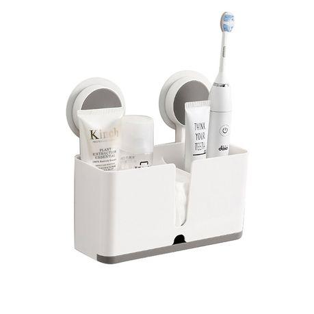 Wall-mounted Multi-functional Organizer/Holder for Bathroom or Kitchen