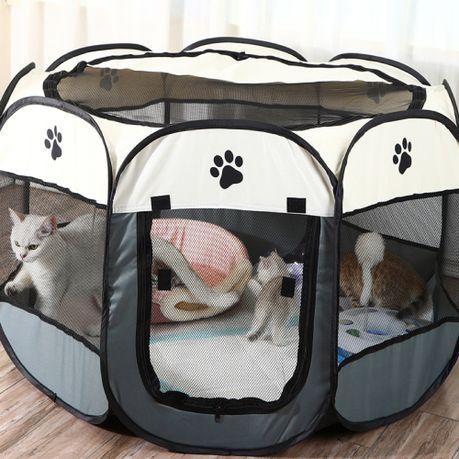 Pet Multifunctional Portable Travel Tent Enclosure outdoor House Play Pen - L