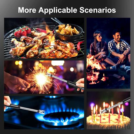 AICOM - 2PCS Rechargeable Electric Arc Lighters without Gas and Flame - Image 6