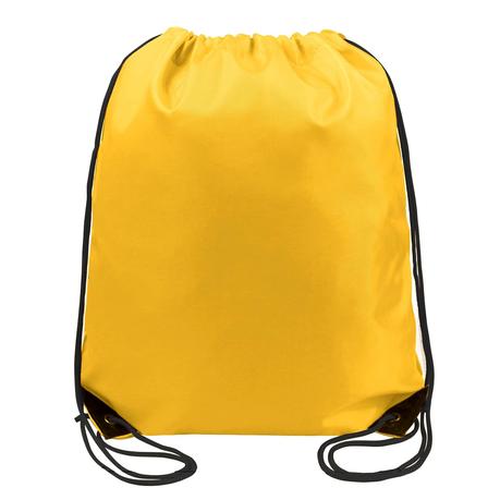 Bestby - Drawstring Backpack for Gym - Outdoor Activity -DIY Bag - 12 Pack - Yellow