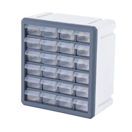 Bestby - 24 Drawers Organizer Storage Box For Stationary/Lego/Jewelry/Parts