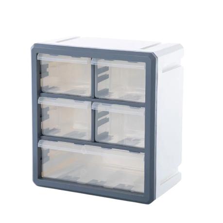 Bestby - 5 Drawers Organizer Storage Box For Stationary/Lego/Jewelry/Parts