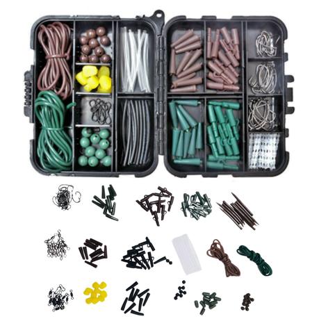 Arfast - 173 Piece Carp Specimen Fishing Tackle Kit Box