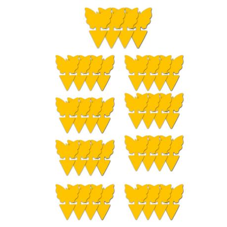 BESTBY - Double-Sided Sticky Insect Trap Pest Control for Plants (36 Pack)