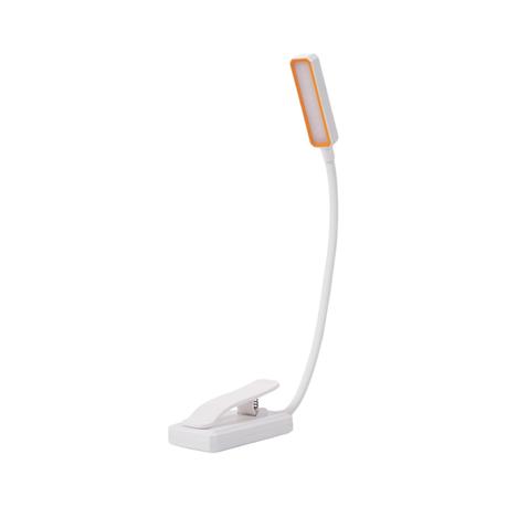AICOM - Rechargeable LED Clip-On Reading Light Mini Book Lamp