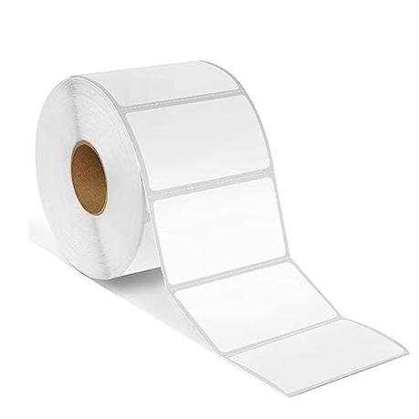 Bestby-10x10cm Thermal Paper Self-adhesive Label Stickers (500 per Roll)