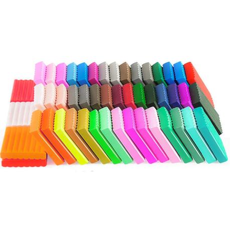 BESTBY -50PCS Multi-Color Clay Set with 30PCS Modeling Tools & Accessories