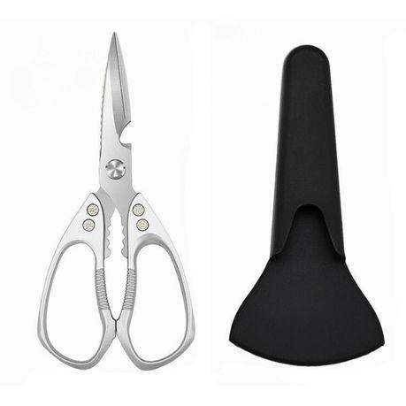 Bestby - All-in-One Stainless Steel Scissors with Magnetic Storage Sleeve