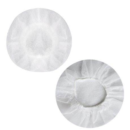 AICOM - Non-Woven Internet Café Disposable Headphone Covers 100packs - White