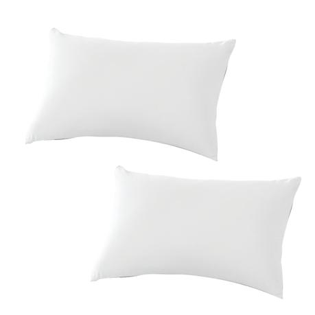 Bestby- Set of 2 Waterproof Zippered Pillow Protectors/Encasement - Grey