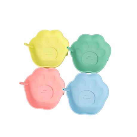 Bestby - Paw-Shaped Silicone No Drip Popsicle & Ice Cream Holder (4 Pack)