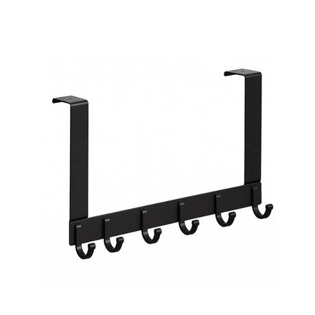 Bestby - Over Door Metal 6 Hooks Hanger Rack