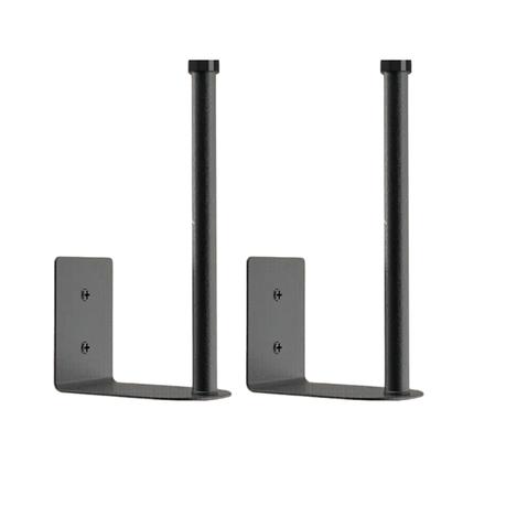 Bestby - Heavy-Duty Cap Clothing or Roll Holder Bracket (Set of 2)