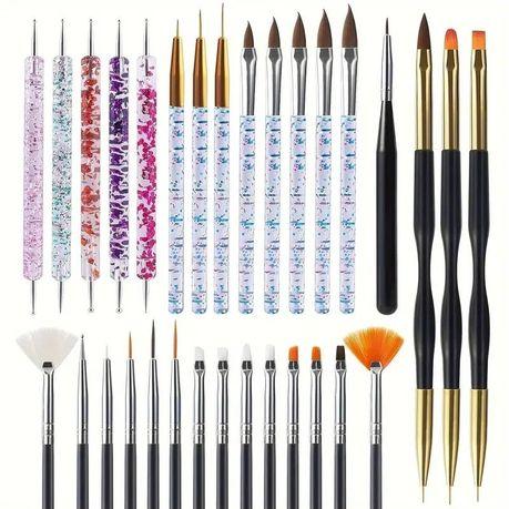 Bestby- Nail Art Brushes Set - Precise Detailing Tools for Professionals