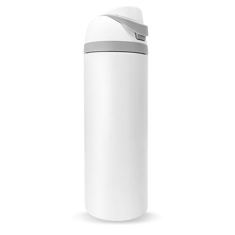 Bestby-304 Stainless Steel Leak - Proof Dual Drinking Sports Bottle - White