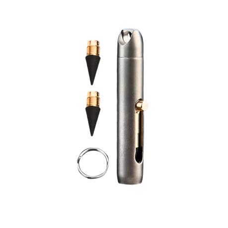 Bestby - Titan Mini Compact Reusable Pencil With 2 Replaceable Nibs