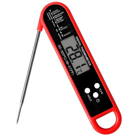 AICOM-Digital Instant Read Waterproof Food & Water Thermometer