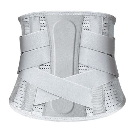 Arfast - Back Lumbar Support Belt Waist Protector with Steel Plates - L