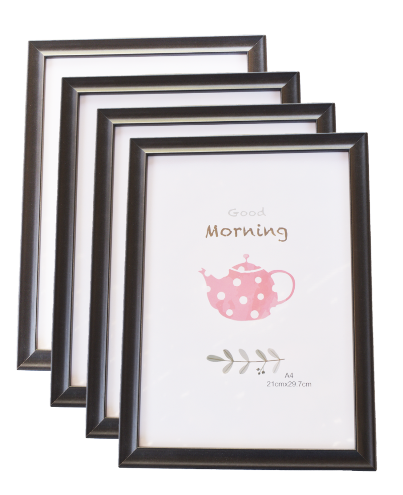 A4 Picture Frames for Photo/Certificate (4 Pack)